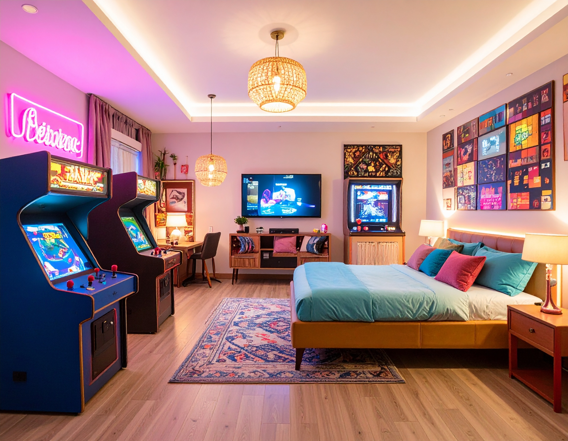 レトロゲームルーム